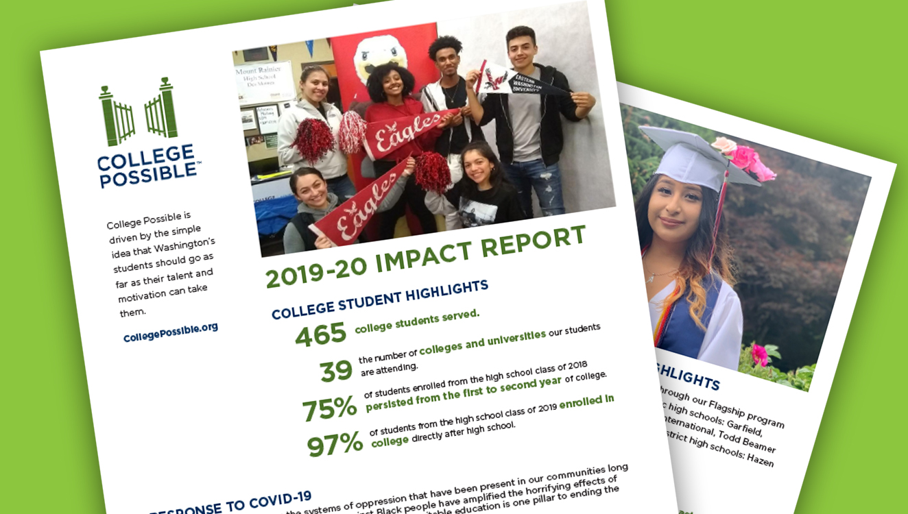 College Possible Washington impact report
