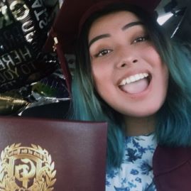Camila With Diploma
