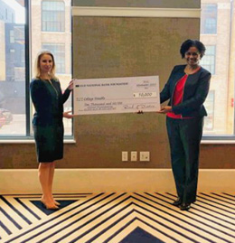 Old National Bank Presenting Check To College Possible Milwaukee