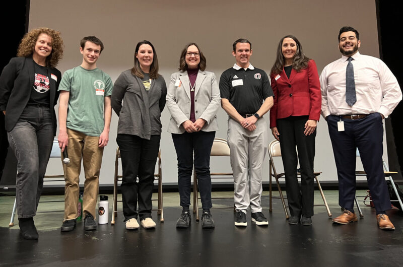 Photo Of College Experience Panelists At Westside High