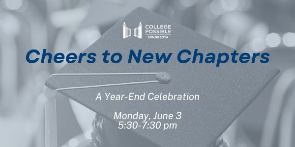 Cheers To New Chapters: A Year-end Celebration Monday, June 3, 2024 | 5:30-7:30p.m.