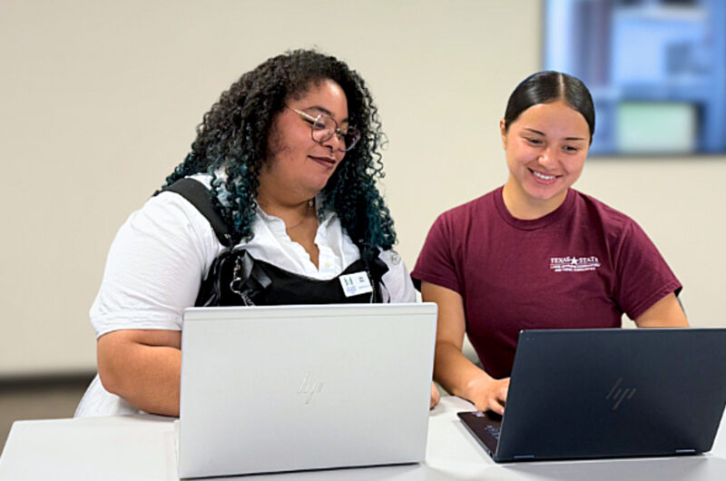 Susy arrived at Texas State unsure of what came next. With the help of her coach, she's competing for prestigious internships and preparing to become an Air Force officer, one bold step at a time.